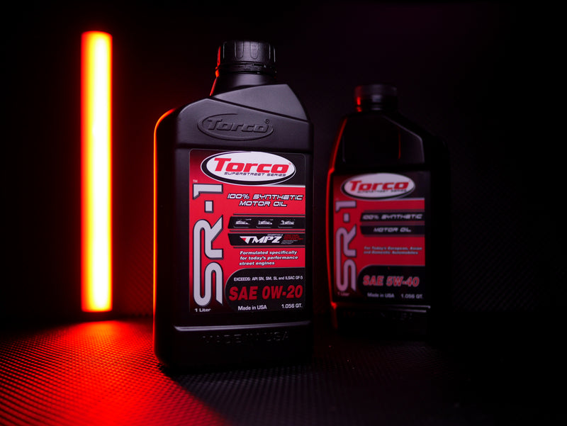 TORCO SR-1 SUPERSTREET: High performance engine oil for the street, built with racing DNA