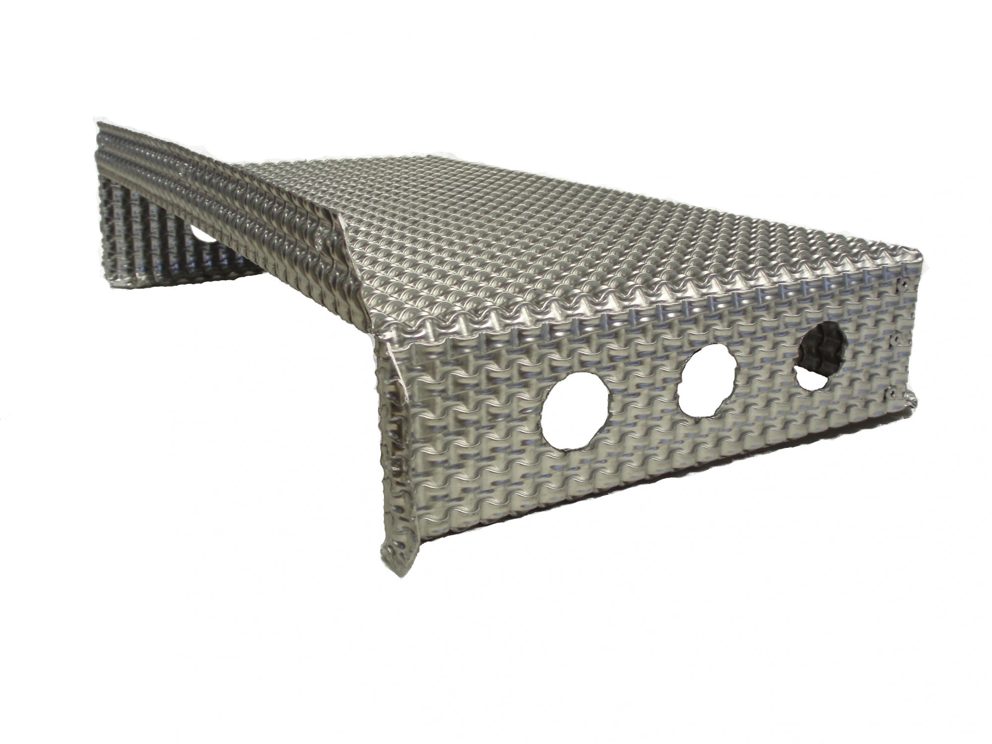 TOP Exhaust Heat Shield Mat Insulation Embossed Aluminum Material Reduce  Radiant