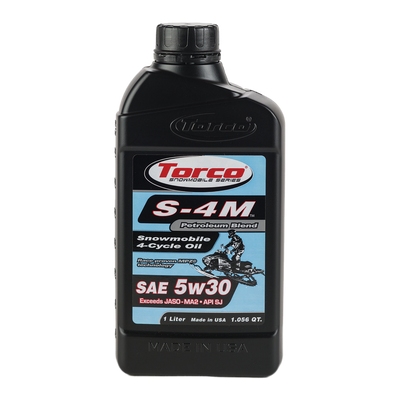 Torco S-4M 5W-30 Snowmobile 4-Stroke Oil
