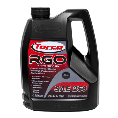 Torco RGO Racing Gear Oil SAE 250
