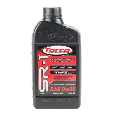 Torco SR-1 100% Synthetic High-Performance Engine Oil