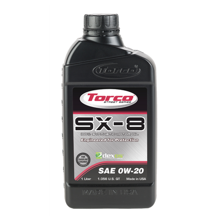 Torco SX-8 100% Synthetic Motor Oil - TorcoUSA