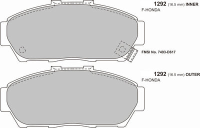 Honda Integra DC2, this is the early JDM version 1996 with smaller front discs  264m    1292