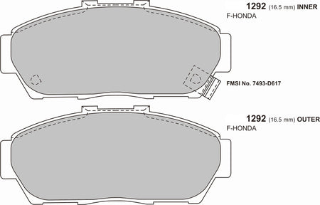 Honda Integra DC2, this is the early JDM version 1996 with smaller front discs  264m    1292