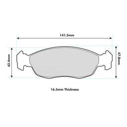 CITROEN SAXO Front Pads VTR VTS 1339