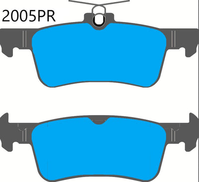 FIESTA Mk 8 1.5 ST ECOBOOST Rear Performance Brake Pads 2005