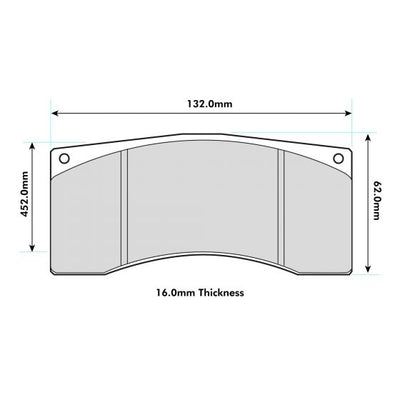 Brembo  07.5139.0 calliper Performance Brake  Pad  8392