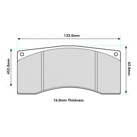 Brembo  07.5139.0 calliper Performance Brake  Pad  8392