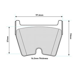 A5 (8T3) RS5 quattro  2010 on PBS front Pads 8580 8 pads