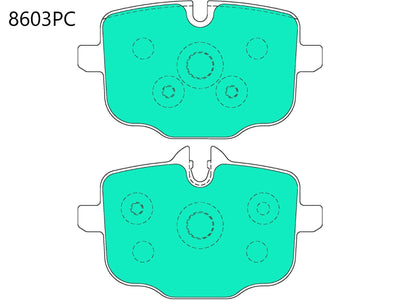 BMW G80,G82 M3/M4 Rear Performance Brake Pads 8603