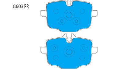 BMW  M6 (F06,F13,F12) Rear Performance Brake Pads 8603