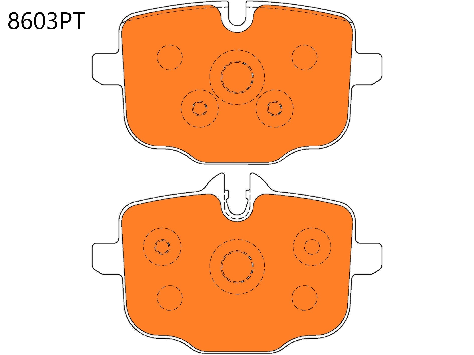 BMW G80,G82 M3/M4 Rear Performance Brake Pads 8603 – Nimbus Motorsport