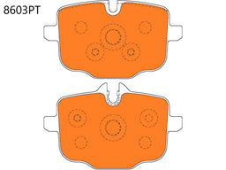 BMW  M6 (F06,F13,F12) Rear Performance Brake Pads 8603