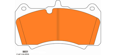 PBS 8651 - AP Radi-cal caliper CP8520 / CP8521 / CP8522 and Radi-CAL 2 caliper CP9560,  CP9561 & CP9562 CP7555D70
