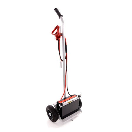 BG Racing Battery Trolley Grey Powder Coated