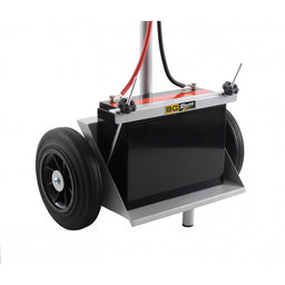 BG Racing Battery Trolley Grey Powder Coated
