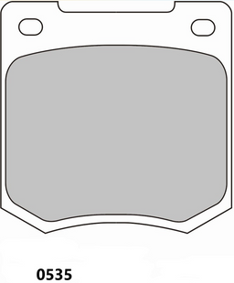 Leon Cupra VZ  TCR Rear Performance Brake Pads 0535