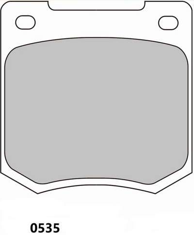 Volvo 343/360 Front Performance Brake Pads 0535