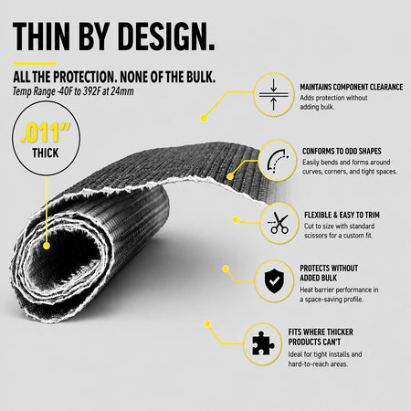DEI Adapt-A-Shield XT - Engine & Exhaust Heat Protection 10226