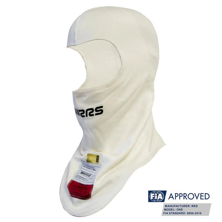 RRS One Balaclava - One Size - FIA 8856-2018 WHITE