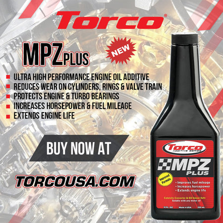 Torco MPZ® Plus Engine Oil Additive - TorcoUSA