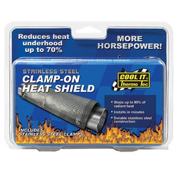 Thermo-Tec Stainless Steel Clamp-On Heat Shield