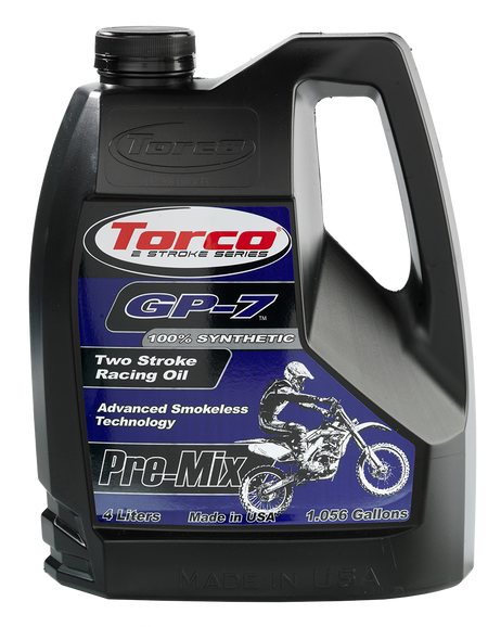 GP-7 2-Stroke Motorcycle Racing Pre-Mix Oil - TorcoUSA