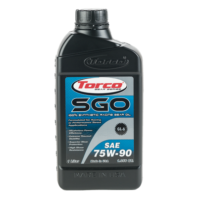 Torco SGO 100% Synthetic Racing Gear Oil