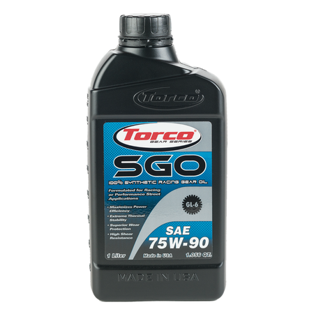 SGO Racing Gear Oil - TorcoUSA
