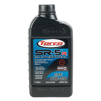 Torco SR-5R Synthetic Racing Oil