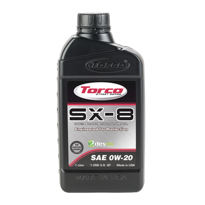 Torco SX-8 100% Synthetic Engine Oil