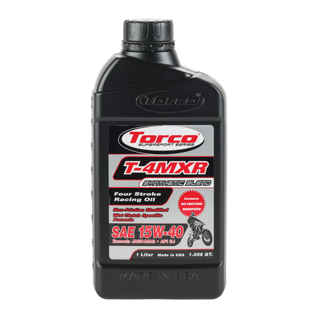 T-4MXR 15w40 4-Stroke Racing Oil - TorcoUSA